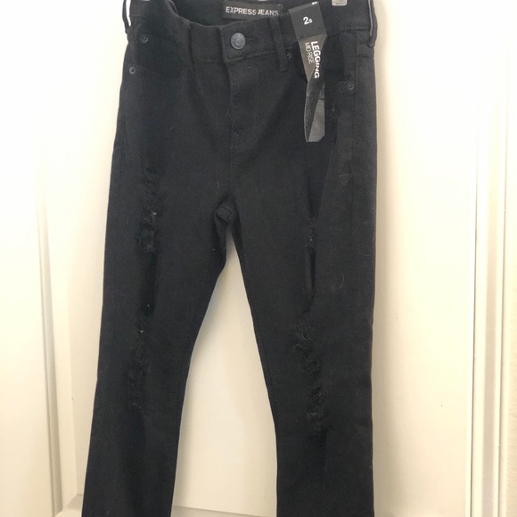 EXPRESS JEAN LEGGINGS - Picture 1 of 1